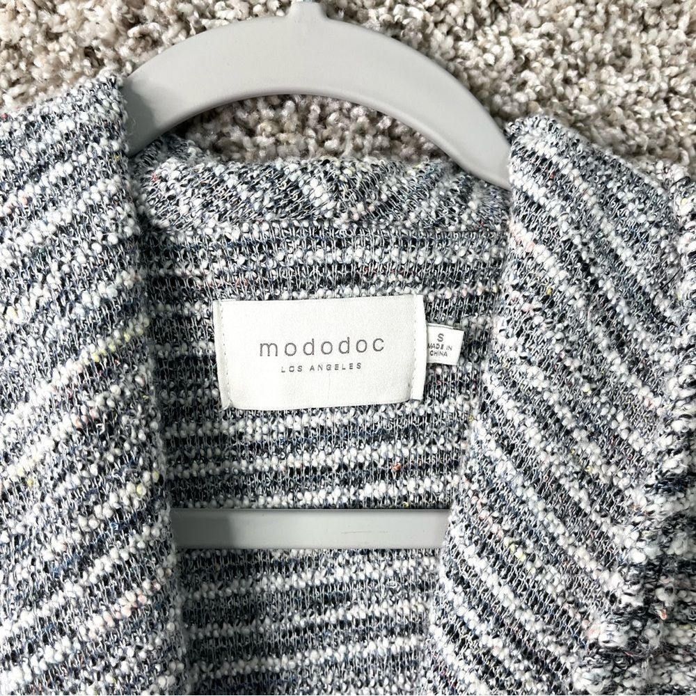 Mododoc Sweater Women’s Small Button Snap Knit Ca… - image 3